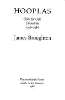 Cover of: Hooplas | James Broughton