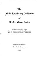 The Alida Roochvarg collection of books about books