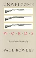 Cover of: Unwelcome words: seven stories