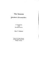 Cover of: The seasons: Kālidāsa's Ṛitusaṃhāra