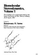 Biomolecular Stereodynamics Proceedings by Ramaswamy H. Sarma
