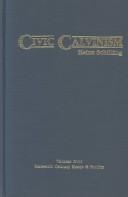 Cover of: Civic Calvinism in northwestern Germany and the Netherlands: sixteenth to nineteenth centuries