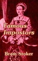 Famous impostors by Bram Stoker
