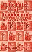 Cover of: The Fate of Iciodorum by David Starr Jordan