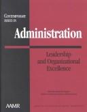 Cover of: Leadership and Organizational Excellence (Contemporary Issues in Administration)