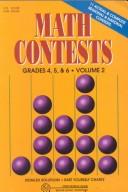 Cover of: Math Contests Volume 2 by Steven R. Conrad, Daniel Flegler, The Math League