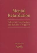 Cover of: Mental Retardation by American Associatin of Mental Retardatio, Whit Edwards, Ruth A. Luckasson