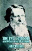 Cover of: The Two Boyhoods and Other Select Passages