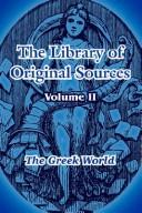 Cover of: The Library Of Original Sources by Oliver J. Thatcher