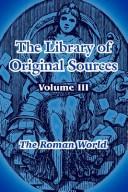 Cover of: The Library Of Original Sources by Oliver J. Thatcher