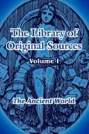 Cover of: The Library Of Original Sources by Oliver J. Thatcher