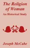 Cover of: The Religion of Woman by Joseph McCabe