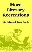 Cover of: More Literary Recreations