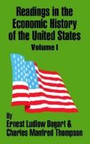 Cover of: Readings in the Economic History of the United States