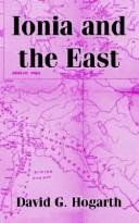 Cover of: Ionia And The East by D. G. Hogarth