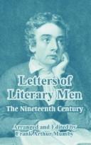 Cover of: Letters Of Literary Men by Frank Arthur Mumby