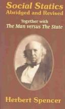 Cover of: Social Statics | Herbert Spencer