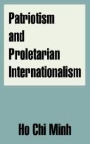 Cover of: Patriotism and Proletarian Internationalism