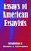 Cover of: Essays Of American Essayists