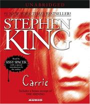 Cover of: Carrie by Stephen King