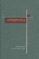 Cover of: Umberto Eco (SAGE Masters in Modern Social Thought series)