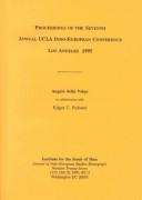 Cover of: Proceedings of the seventh annual UCLA Indo-European Conference, Los Angeles 1995 by UCLA Indo-European Conference (7th 1995 University of California, Los Angeles)