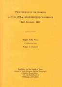 Cover of: Proceedings of the 7th UCLA Indo-European Conference, Los Angeles, 1995 (Journal of Indo-European Studies)