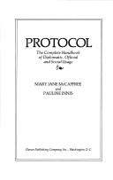 Cover of: Protocol by Mary Jane McCaffree