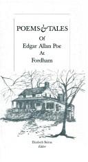 Cover of: Poems & Tales of Edgar Allan Poe at Fordham by 