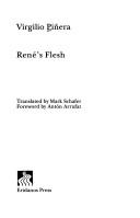 Cover of: Rene's Flesh (Eridano's Library, No 16) by Virgilio Piñera