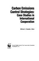 Cover of: Carbon emissions control strategies: case studies in international cooperation