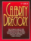 Cover of: Celebrity Directory (Celebrity Directory, 9th ed)