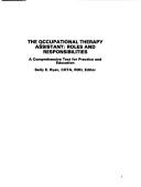 Cover of: The Occupational therapy assistant by Sally E. Ryan, Cota