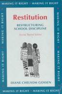 Cover of: Restitution: Restructuring School Discipline