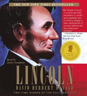Cover of: Lincoln by David Herbert Donald