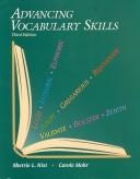 Cover of: Advancing Vocabulary Skills by Sherrie L. Nist, Carole Mohr