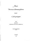 Cover of: Meyer's Directory of Genealogical Societies in the USA and Canada/1992 (Meyer's Directory of Genealogical Societies in the USA and Canada)