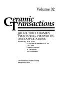 Cover of: Dielectric Ceramics by 