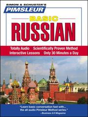 Cover of: Basic Russian | Pimsleur