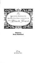 Cover of: The Second Dedalus Book of Decadence (The Black Forrest)