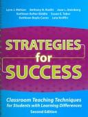 Cover of: Strategies for success by Lynn J. Meltzer ... [et al.].