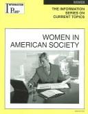 Cover of: Women in American Society (Information Plus Reference Series)