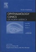 Cover of: Ocular Anesthesia, An Issue of Ophthalmology Clinics (The Clinics: Surgery)