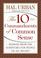 Cover of: The 10 Commandments of Common Sense