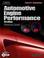 Cover of: Shop manual for automotive engine performance