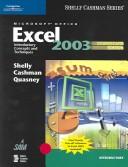 Cover of: Microsoft Office Excel 2003 | Gary B. Shelly
