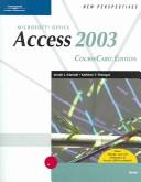 Cover of: New Perspectives on Microsoft Office Access 2003, Brief, CourseCard Edition by Joseph J. Adamski, Kathy T. Finnegan