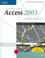 Cover of: New Perspectives on Microsoft Office Access 2003, Brief, CourseCard Edition