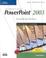 Cover of: New Perspectives on Microsoft Office PowerPoint 2003, Comprehensive, CourseCard Edition (New Perspectives)