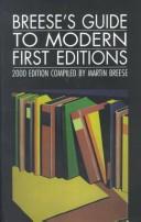Cover of: Breese's Guide to Modern First Editions by Martin Breese